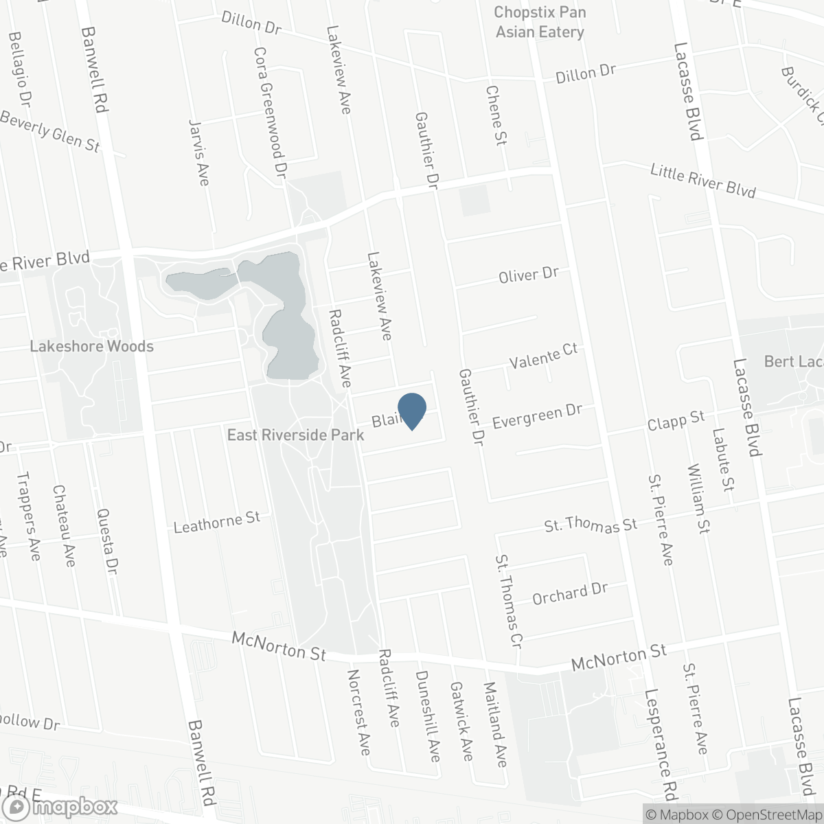 11872 Blair STREET, Windsor, Ontario N8P 1T6